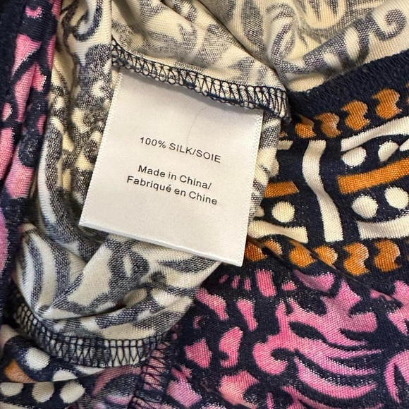 Tory Burch Silk Sheath Dress Sz Small - Picture 5 of 8